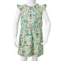 Kinderkleid mit Flügelärmeln Hellkhaki 116 Kinderkleid mit Flügelärmeln Hellkhaki 116