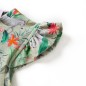 Kinderkleid mit Flügelärmeln Hellkhaki 140 Kinderkleid mit Flügelärmeln Hellkhaki 140