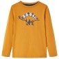 Kinder-Langarmshirt Dunkles Ocker 92 Kinder-Langarmshirt Dunkles Ocker 92