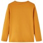 Kinder-Langarmshirt Dunkles Ocker 92 Kinder-Langarmshirt Dunkles Ocker 92
