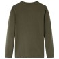 Kinder-Langarmshirt Khaki 116 Kinder-Langarmshirt Khaki 116