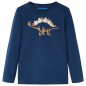 Kinder-Langarmshirt Marineblau 140 Kinder-Langarmshirt Marineblau 140