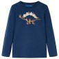Kinder-Langarmshirt Marineblau 116 Kinder-Langarmshirt Marineblau 116