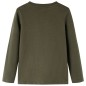 Kinder-Langarmshirt Khaki 116 Kinder-Langarmshirt Khaki 116