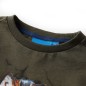 Kinder-Langarmshirt Khaki 116 Kinder-Langarmshirt Khaki 116