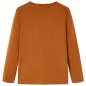Kinder-Langarmshirt Cognac 104 Kinder-Langarmshirt Cognac 104