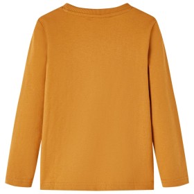 Kinder-Langarmshirt Dunkelocker 128