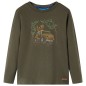 Kinder-Langarmshirt Khaki 104 Kinder-Langarmshirt Khaki 104