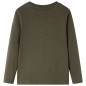 Kinder-Langarmshirt Khaki 128 Kinder-Langarmshirt Khaki 128