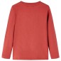 Kinder-Langarmshirt Dunkelrot 116 Kinder-Langarmshirt Dunkelrot 116
