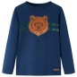 Kinder-Langarmshirt Marineblau 104 Kinder-Langarmshirt Marineblau 104