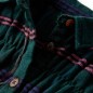 Kinderkleid mit Langen Ärmeln und Rüschen Dunkelgrün 92 Kinderkleid mit Langen Ärmeln und Rüschen Dunkelgrün 92