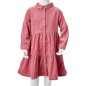 Kinderkleid mit Langen Ärmeln Cord Altrosa 104 Kinderkleid mit Langen Ärmeln Cord Altrosa 104