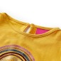Kinder-Langarmshirt Ocker 140 Kinder-Langarmshirt Ocker 140