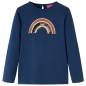 Kinder-Langarmshirt Marineblau 140 Kinder-Langarmshirt Marineblau 140