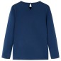 Kinder-Langarmshirt Marineblau 140 Kinder-Langarmshirt Marineblau 140