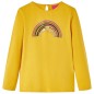 Kinder-Langarmshirt Ocker 116 Kinder-Langarmshirt Ocker 116
