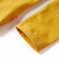 Kinder-Langarmshirt Ocker 116 Kinder-Langarmshirt Ocker 116