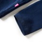 Kinder-Langarmshirt Marineblau 116 Kinder-Langarmshirt Marineblau 116