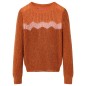 Kinderpullover Gestrickt Cognac 116 Kinderpullover Gestrickt Cognac 116