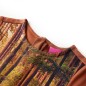 Kinderkleid mit Langen Ärmeln Cognac 140 Kinderkleid mit Langen Ärmeln Cognac 140