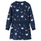 Kinderkleid mit Langen Ärmeln Marineblau 92 Kinderkleid mit Langen Ärmeln Marineblau 92
