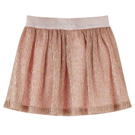 Kinderrock mit Glitzer Zartrosa 140