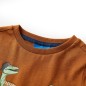 Kinder-Langarmshirt Cognac 128 Kinder-Langarmshirt Cognac 128