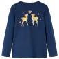 Kinder-Langarmshirt Marineblau 140 Kinder-Langarmshirt Marineblau 140
