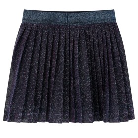 Kinderrock mit Glitzer Marineblau 104
