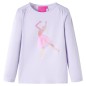 Kinder-Langarmshirt Helllila 104 Kinder-Langarmshirt Helllila 104