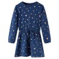 Kinderkleid mit Langen Ärmeln Marineblau 92 Kinderkleid mit Langen Ärmeln Marineblau 92