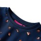 Kinderkleid mit Langen Ärmeln Marineblau 92 Kinderkleid mit Langen Ärmeln Marineblau 92