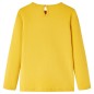 Kinder-Langarmshirt Ocker 116 Kinder-Langarmshirt Ocker 116