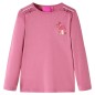 Kinder-Langarmshirt Himbeerrosa 140 Kinder-Langarmshirt Himbeerrosa 140