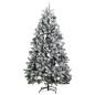vidaXL Künstlicher Weihnachtsbaum Klappbar 300 LEDs & Kugeln 180 cm vidaXL Künstlicher Weihnachtsbaum Klappbar 300 LEDs & Kugeln 180 cm