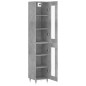 vidaXL Highboard Betongrau 34,5x34x180 cm Holzwerkstoff vidaXL Highboard Betongrau 34,5x34x180 cm Holzwerkstoff