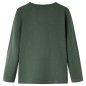 Kinder-Langarmshirt Dunkelgrün 140 Kinder-Langarmshirt Dunkelgrün 140