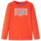 Kinder-Langarmshirt Hellorange 92 Kinder-Langarmshirt Hellorange 92