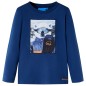 Kinder-Langarmshirt Jeansblau 92 Kinder-Langarmshirt Jeansblau 92