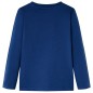 Kinder-Langarmshirt Jeansblau 92 Kinder-Langarmshirt Jeansblau 92