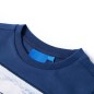 Kinder-Langarmshirt Jeansblau 92 Kinder-Langarmshirt Jeansblau 92