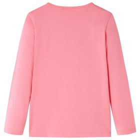 Kinder-Langarmshirt Rosa 140