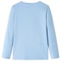 Kinder-Langarmshirt Hellblau 128 Kinder-Langarmshirt Hellblau 128