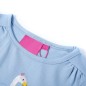 Kinder-Langarmshirt Hellblau 128 Kinder-Langarmshirt Hellblau 128