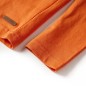 Kinder-Langarmshirt Dunkelorange 104