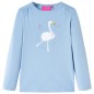 Kinder-Langarmshirt Hellblau 104 Kinder-Langarmshirt Hellblau 104
