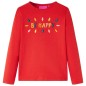 Kinder-Langarmshirt Rot 92 Kinder-Langarmshirt Rot 92