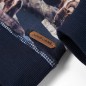 Kinder-Sweatshirt Marineblau 116 Kinder-Sweatshirt Marineblau 116