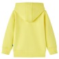 Kinder-Kapuzenpullover mit Reißverschluss Hellgelb 104 Kinder-Kapuzenpullover mit Reißverschluss Hellgelb 104